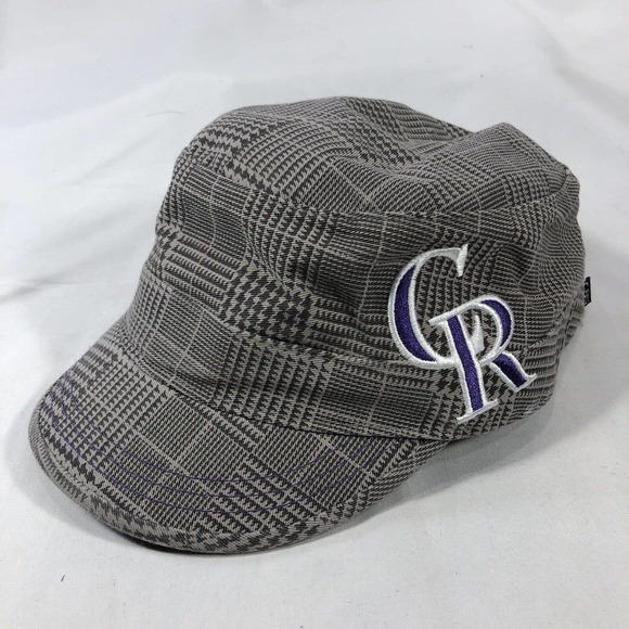 COLORADO ROCKIES CADET HAT CAP WOMENS FAN FAVORITE GRAT ADJUSTABLE ONE SIZE FITS - Picture 1 of 11